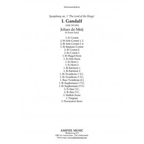 Gandalf the Wizard : from Symphony No. 1 - The Lord of the Rings